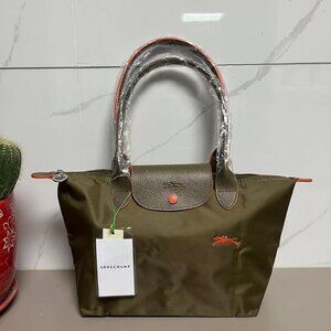 Longchamp olive green tote bag brand new